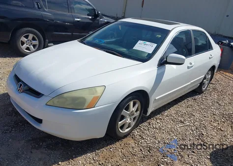 2005 Honda Accord 3.0 Ex z USA, uszkodzony, nr VIN 1HGCM66535A033553